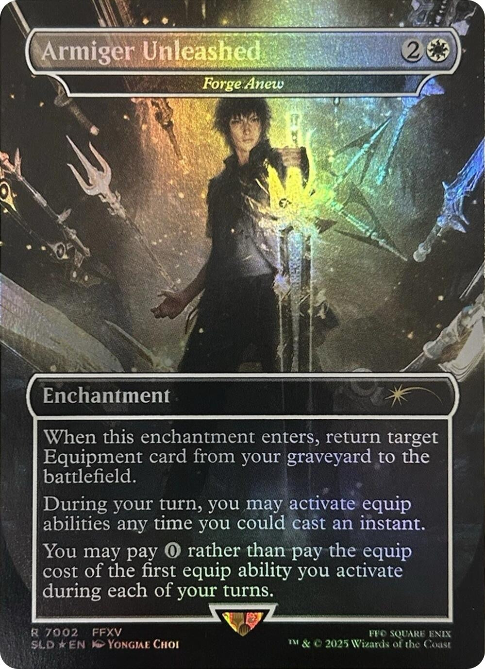 Armiger Unleashed - Forge Anew (Rainbow Foil) (7002) (SLD)