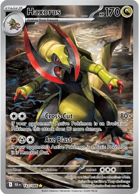 Haxorus (147/086) (SV: Black Bolt) (BLK)
