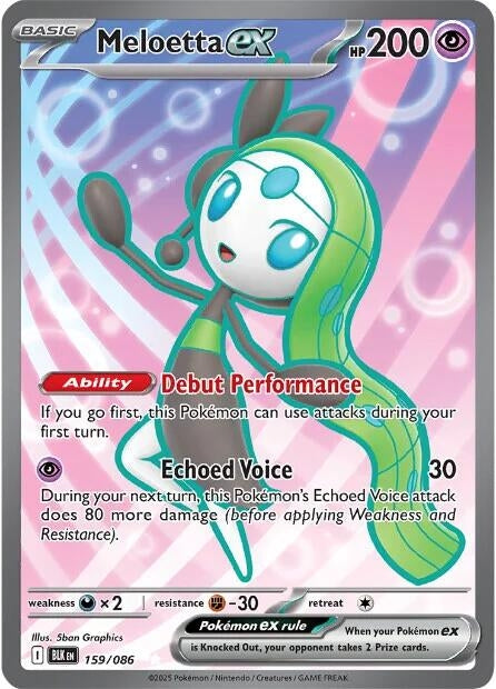 Meloetta ex (159/086) (BLK)