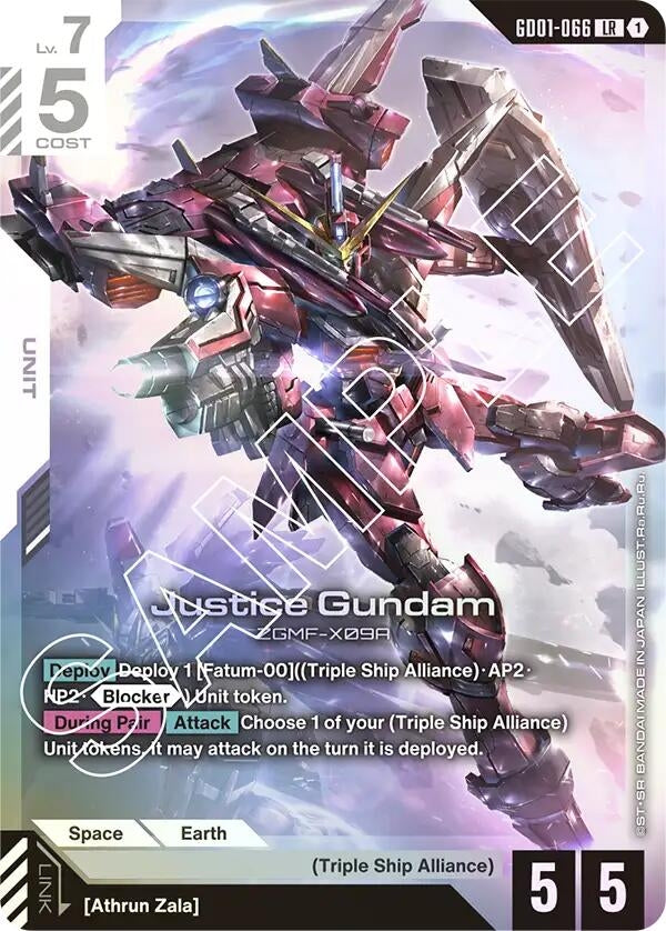 Justice Gundam (GD01-066) (GD01)