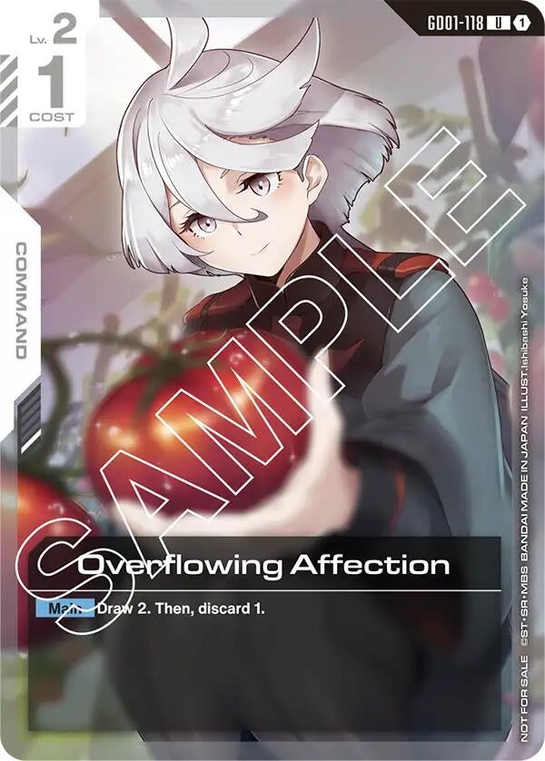 Overflowing Affection (Newtype Challenge 2025 Mission 1) (GD01-118) (GCG-PR)