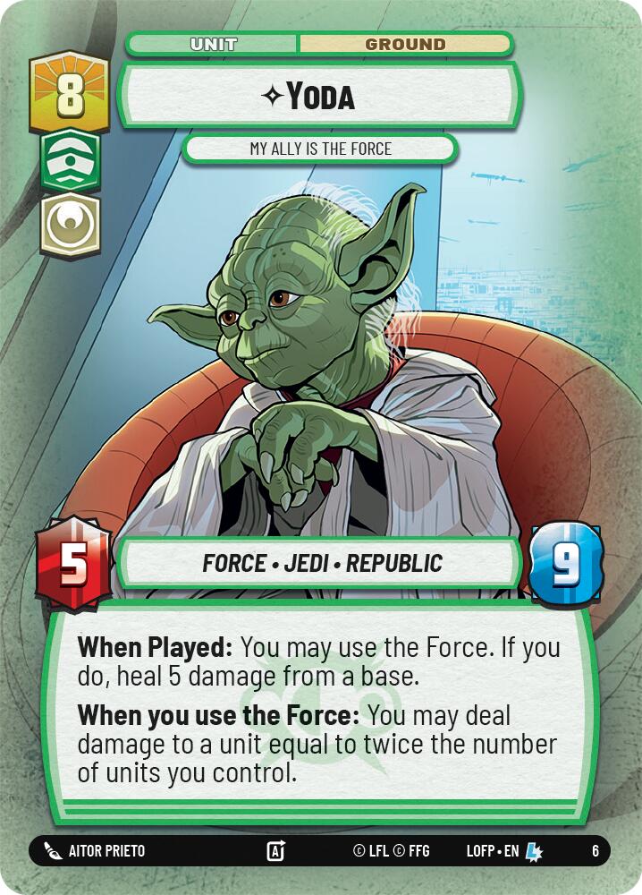 Yoda - My Ally is the Force