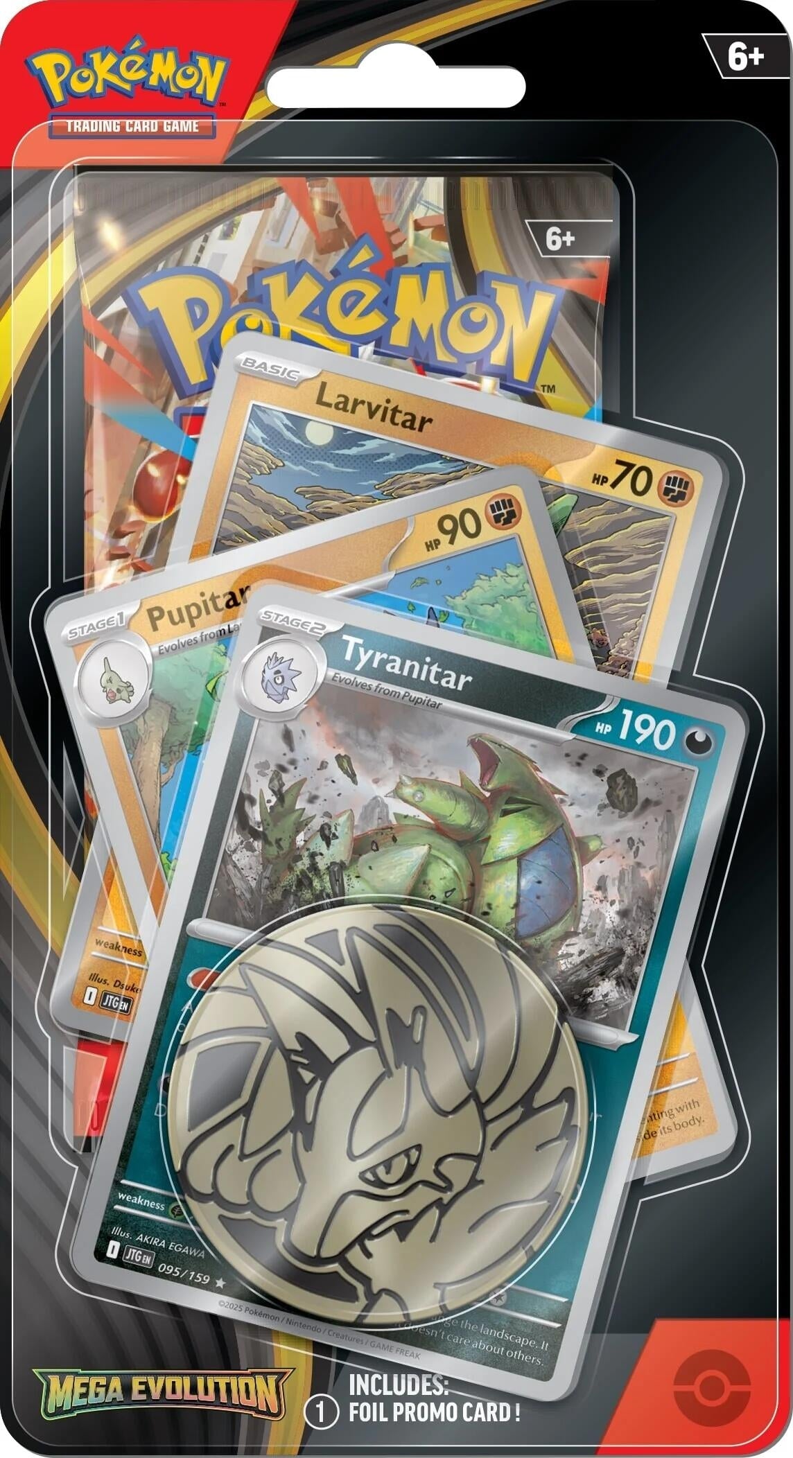Image for Mega Evolution Premium Checklane Blister [Tyranitar] - Pokemon