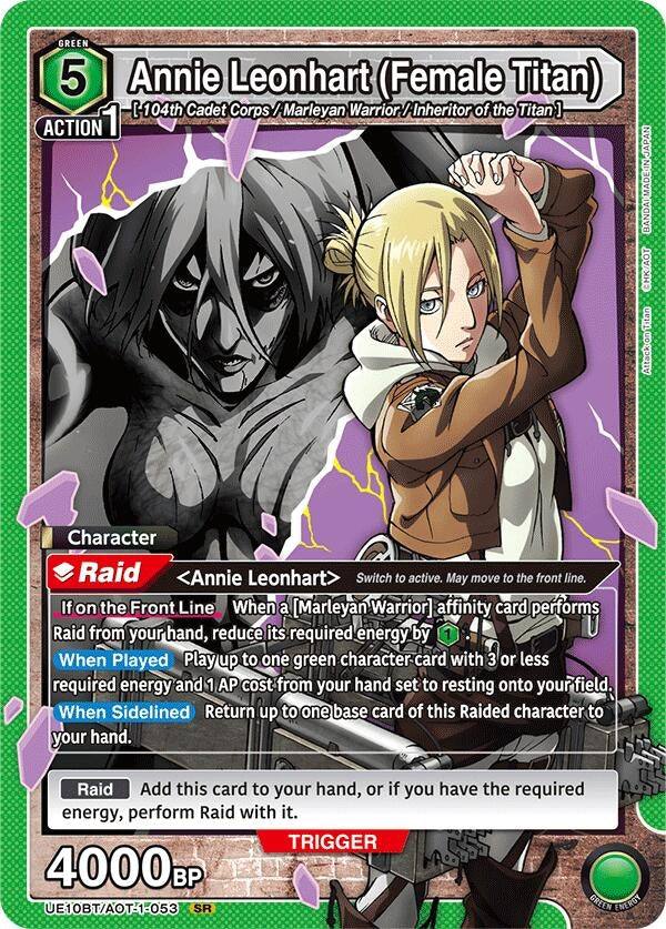 Annie Leonhart (Female Titan) (UE10BT/AOT-1-053) (UE10BT)