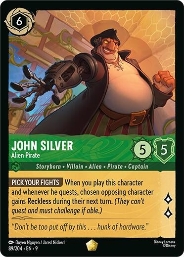 John Silver - Alien Pirate (89/204) (9)