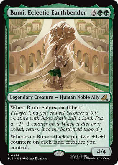 Bumi, Eclectic Earthbender