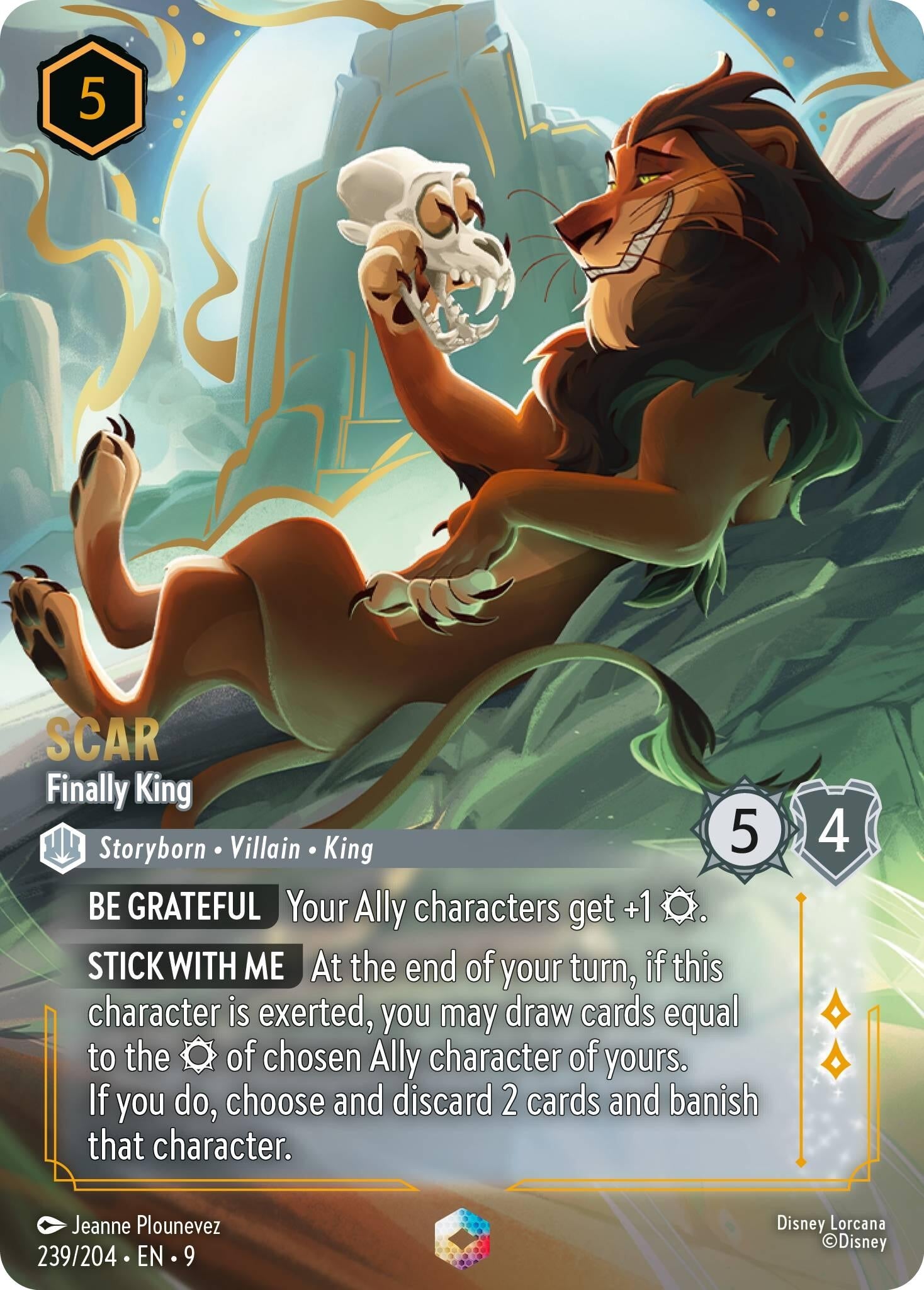 Scar - Finally King (Enchanted) (239/204) (9)