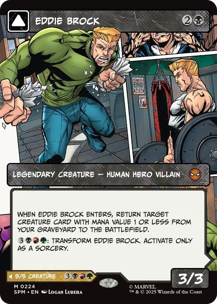 Eddie Brock (0224) (Borderless) (224) (Marvel's Spider-Man) (SPM)