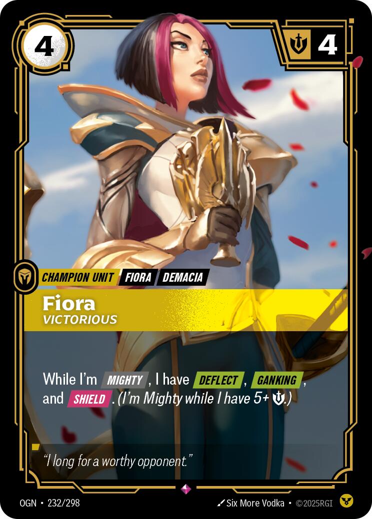 Fiora - Victorious