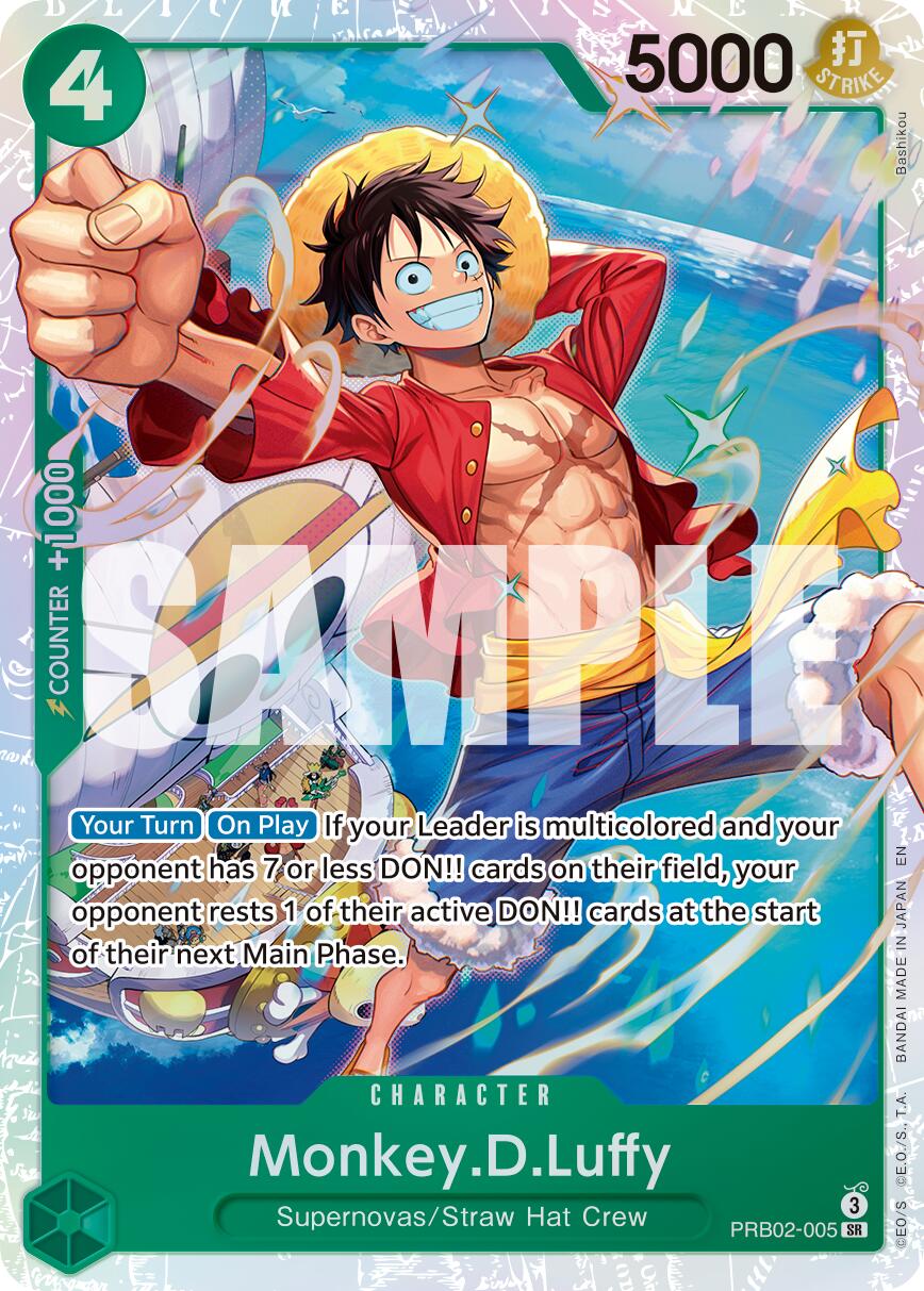 Monkey.D.Luffy - PRB02-005