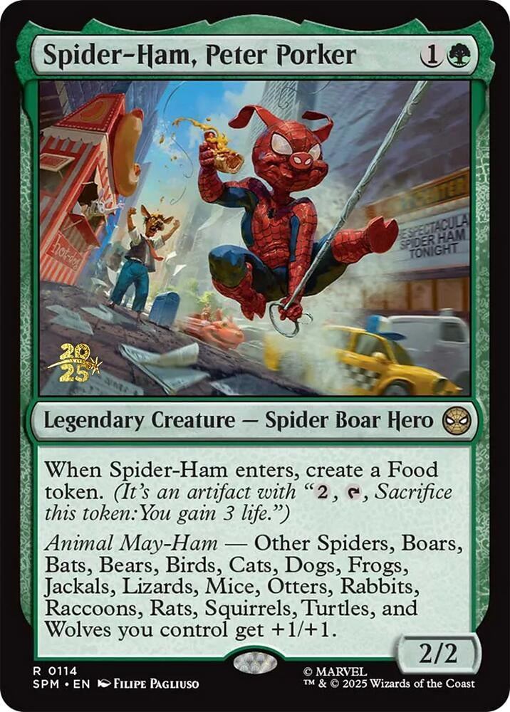Spider-Ham, Peter Porker (114) (Prerelease Cards) (PRE)