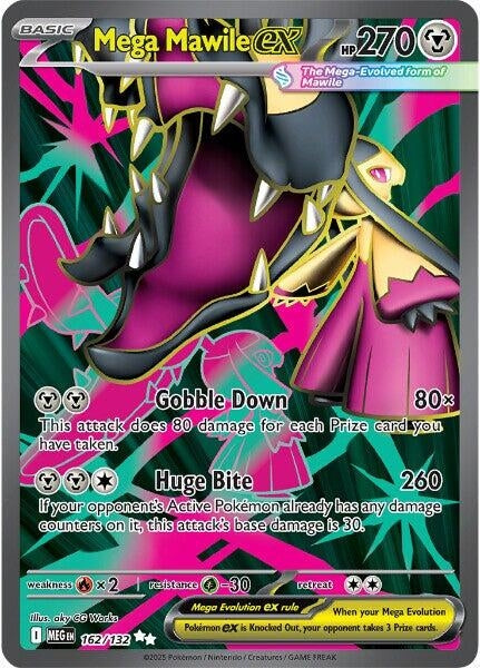 Mega Mawile ex (162/132) (ME01: Mega Evolution) (MEG)