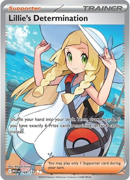 Lillie's Determination (169/132) (ME01: Mega Evolution) (MEG)
