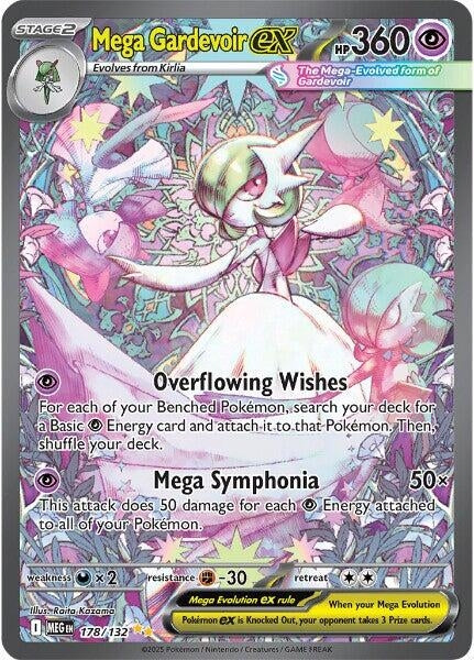 Mega Gardevoir ex (178/132) (ME01: Mega Evolution) (MEG)