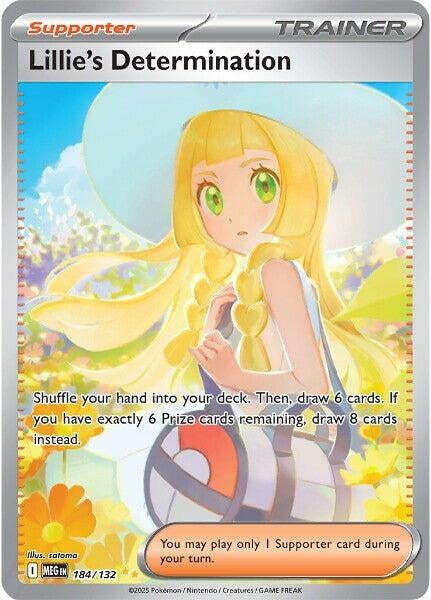 Lillie's Determination (184/132) (ME01: Mega Evolution) (MEG)