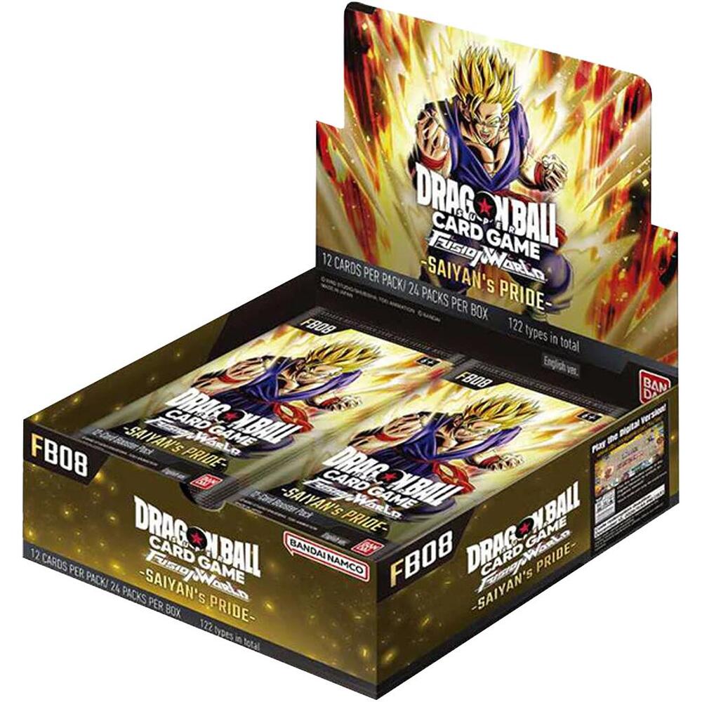 Dragon Ball Super: Fusion World - Saiyan's Pride - Booster Box (FB08) (PREORDER)