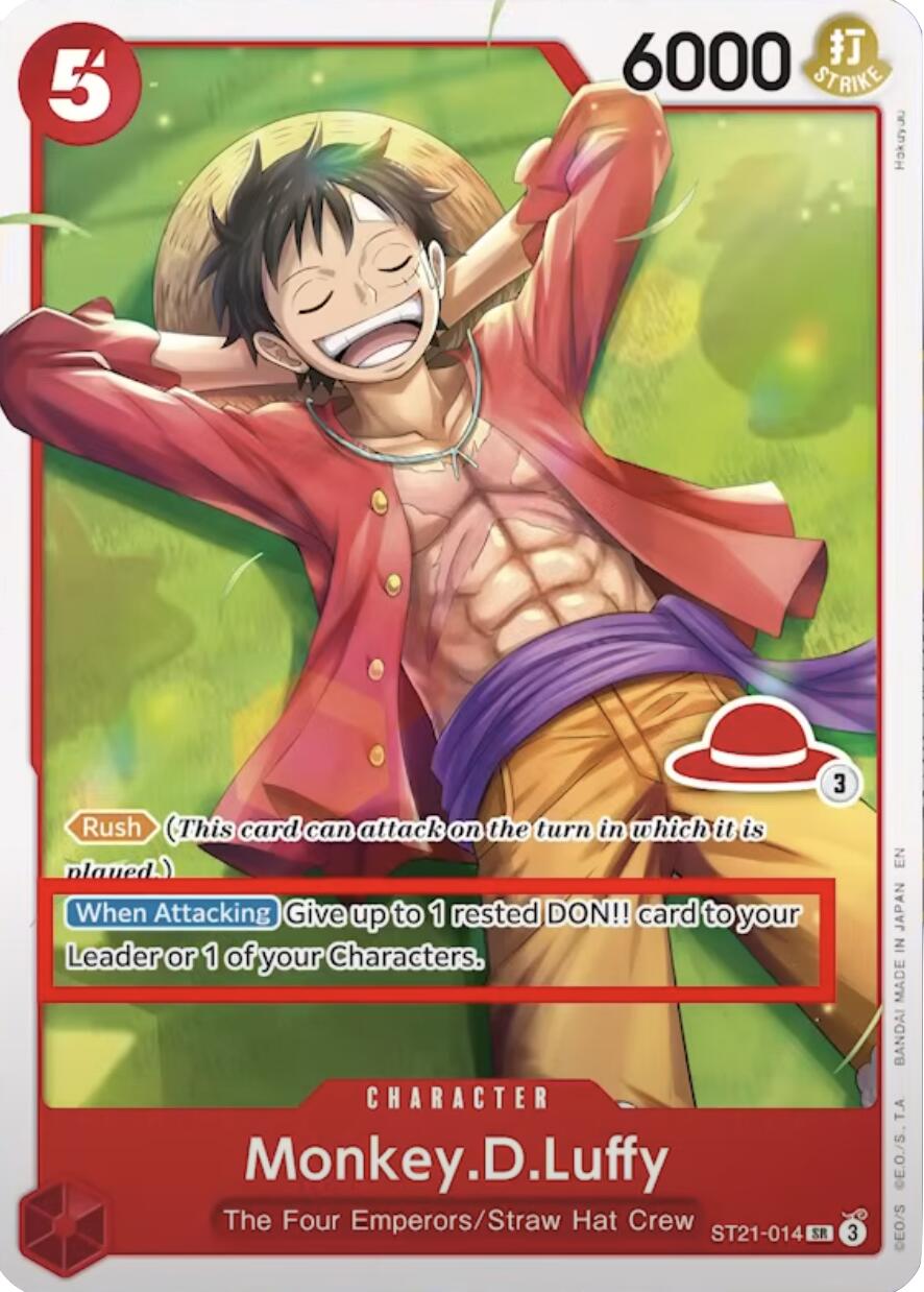 Monkey.D.Luffy - ST21-014 (Luffy Deck)