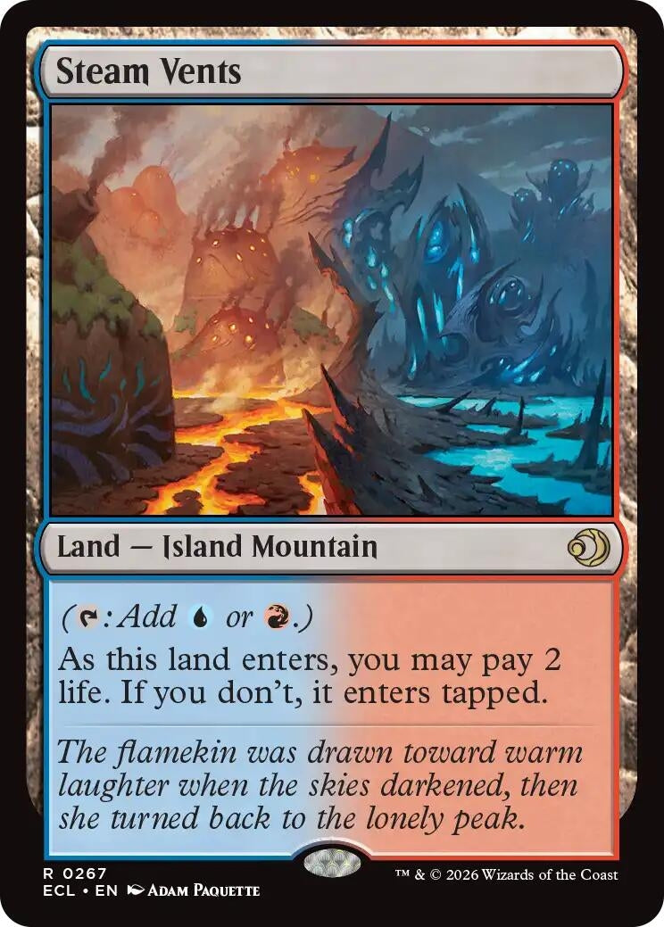 Image for Steam Vents (267) (Lorwyn Eclipsed) - Magic: The Gathering