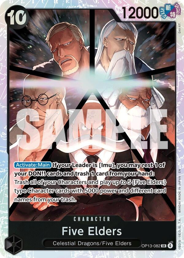 Five Elders (OP13-082) (OP13)