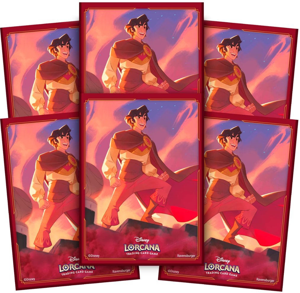 Disney Lorcana TCG: Shimmering Skies - Aladdin - Matte Card Sleeves (65)