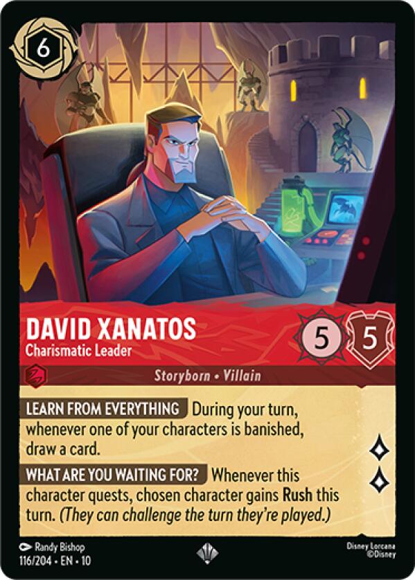 David Xanatos - Charismatic Leader