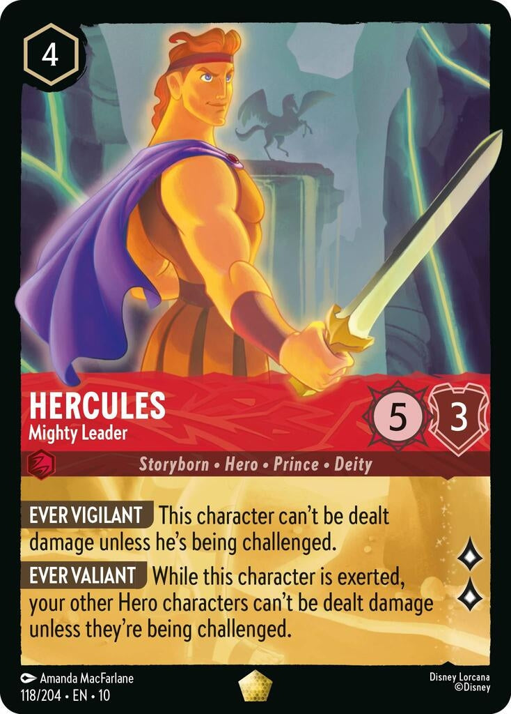 Hercules - Mighty Leader (118/204) (Whispers in the Well)