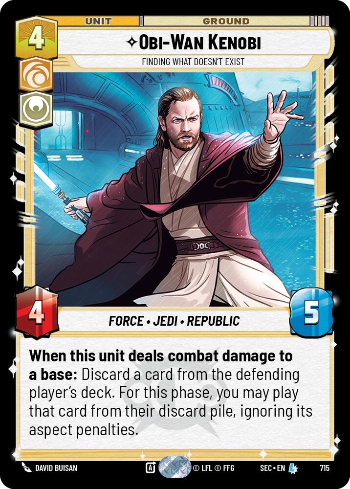 Obi-Wan Kenobi - Finding What Doesn't Exist (Foil)