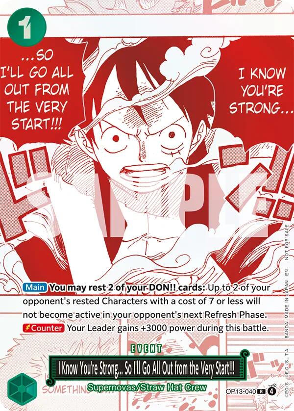I Know You're Strong... So I'll Go All Out from the Very Start!!! (3rd Anniversary Treasure Campaign Pack)