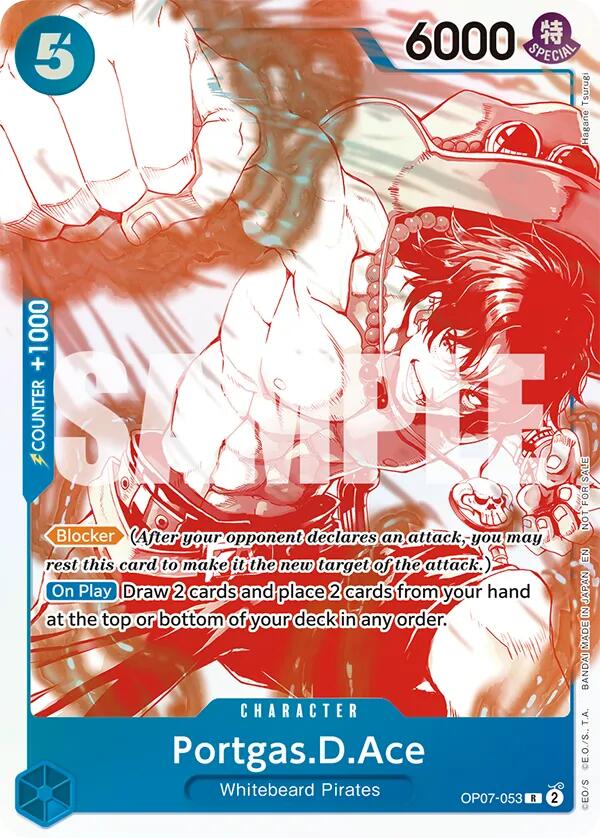Portgas.D.Ace - OP07-053 (3rd Anniversary Treasure Campaign Pack)