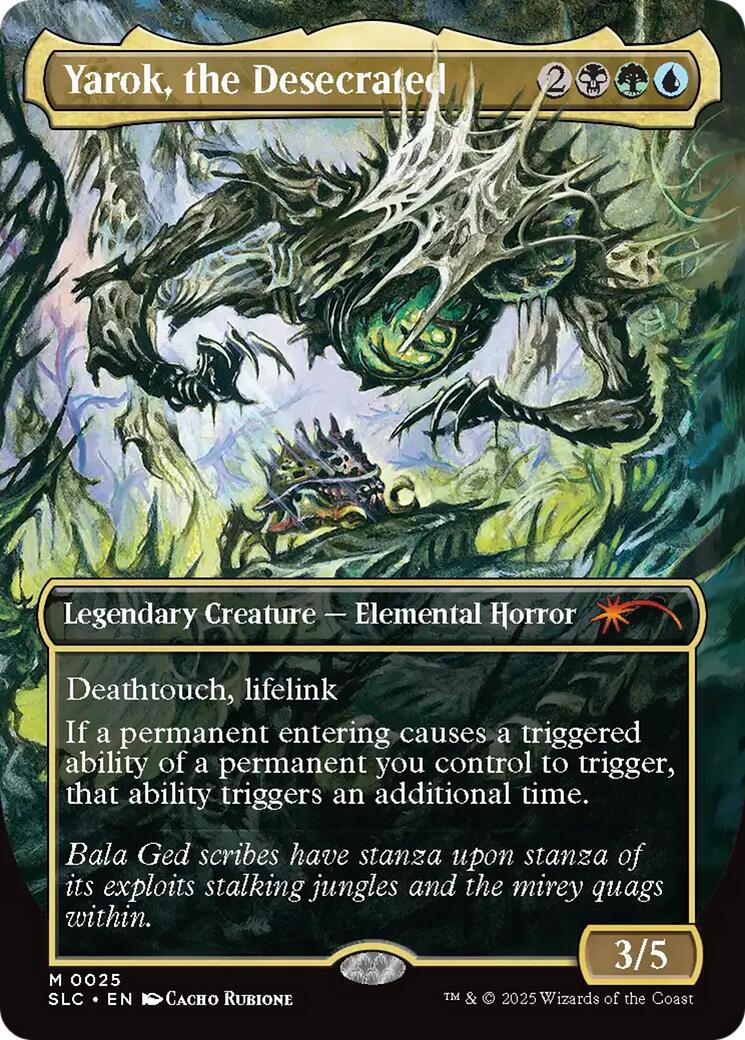 Yarok, the Desecrated (#25) (borderless) Yarok, the Desecrated (#25) (borderless)
