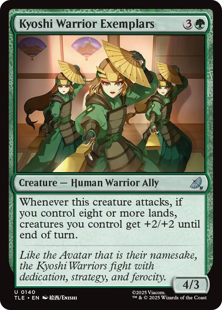 Kyoshi Warrior Exemplars