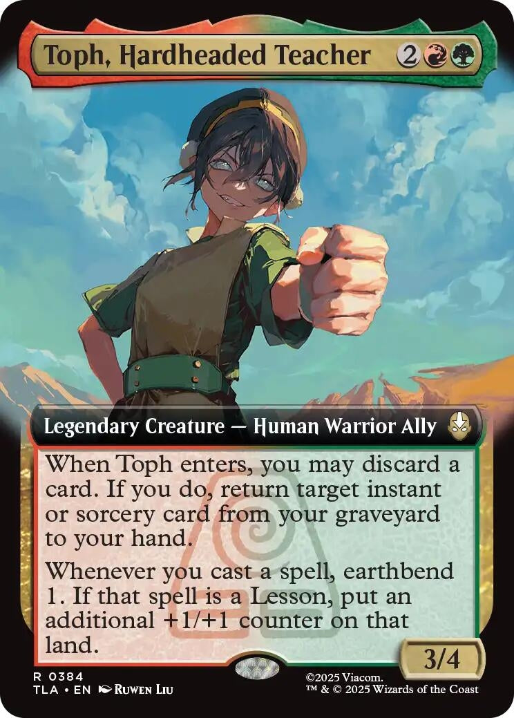 Toph, Hardheaded Teacher (Extended Art) (384) (Avatar: The Last Airbender)