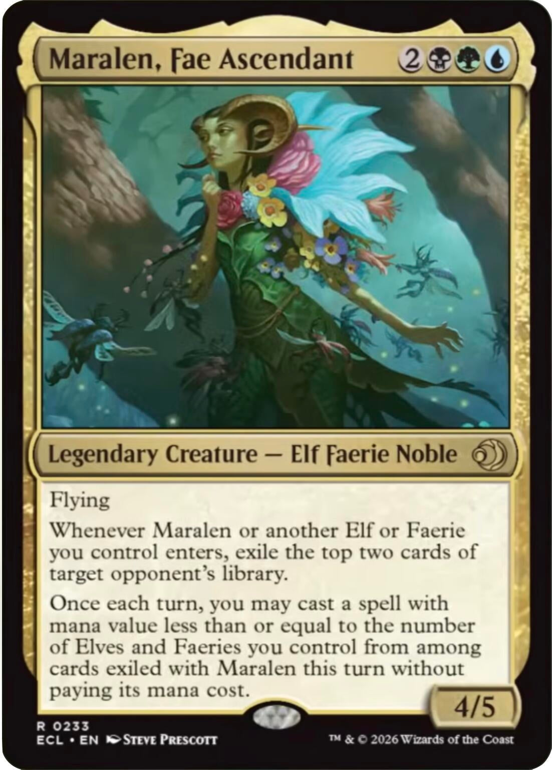 Image for Maralen, Fae Ascendant (233) (Lorwyn Eclipsed) - Magic: The Gathering