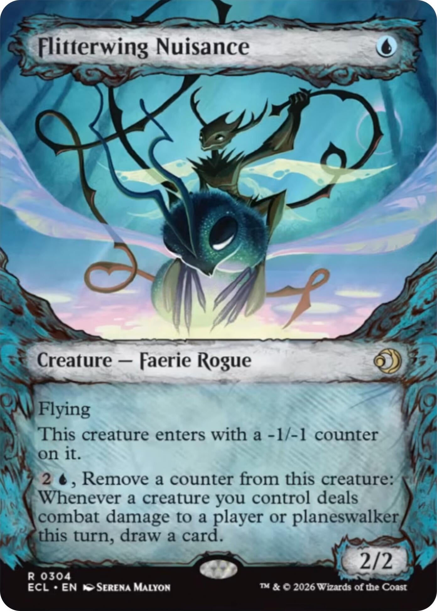 Image for Flitterwing Nuisance (Showcase) (304) (Lorwyn Eclipsed) - Magic: The Gathering