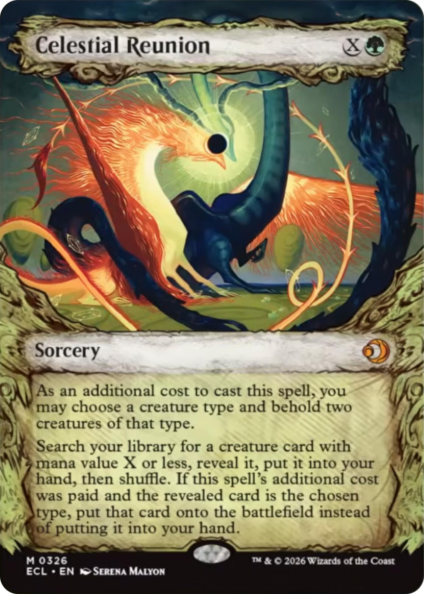 Image for Celestial Reunion (Showcase) (326) (Lorwyn Eclipsed) - Magic: The Gathering