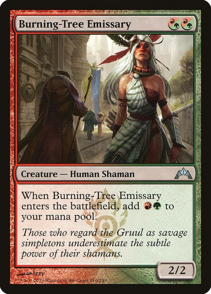 Image for Burning-Tree Emissary (216) (GTC)