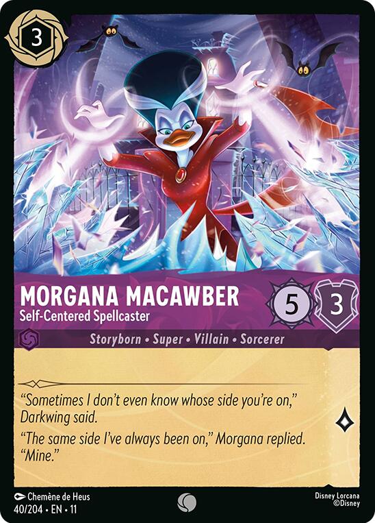 Morgana Macawber - Self-Centered Spellcaster