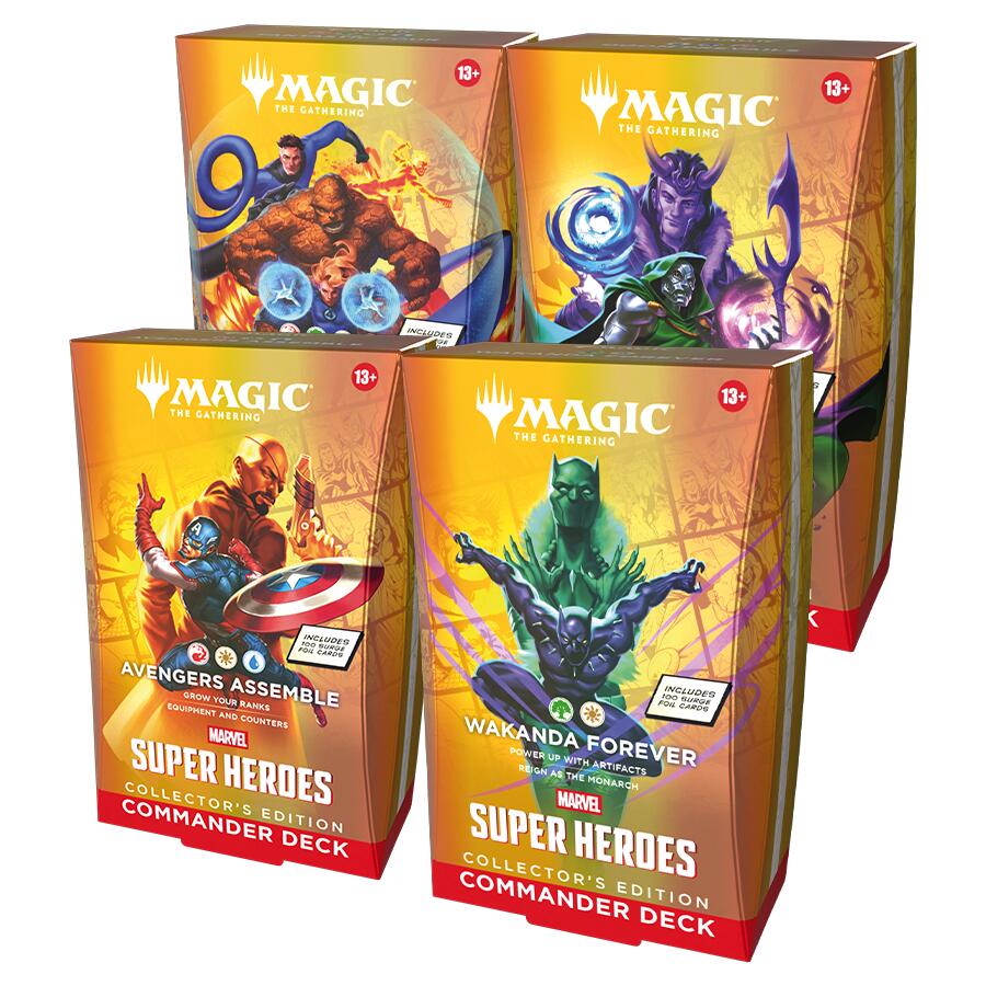Marvel Super Heroes Commander Deck Case (Collector's Edition)