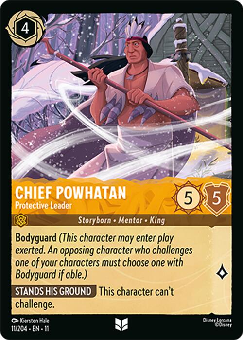 Chief Powhatan - Protective Leader