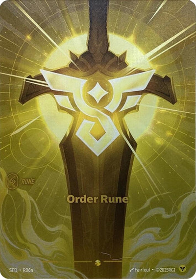 Order Rune (Alternate Art)