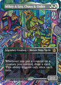 Mikey & Leo, Chaos & Order (Borderless)