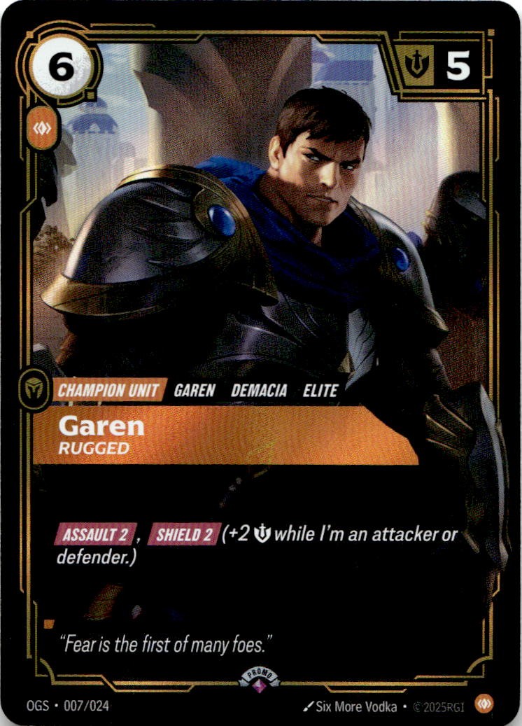 Garen, Rugged