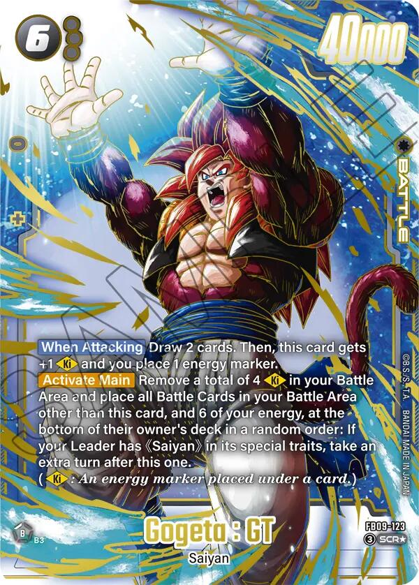 Gogeta : GT - FB09-123 (Alternate Art)