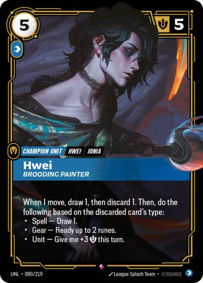 Hwei, Brooding Painter