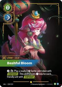 Lillia, Bashful Bloom (Overnumbered)