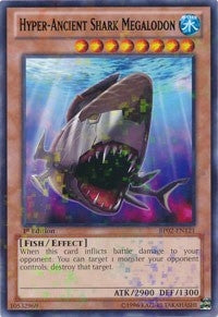 Image for Hyper-Ancient Shark Megalodon (Mosaic Rare) (2121) (BP02)