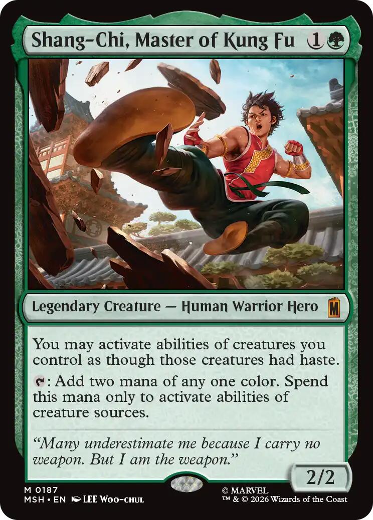 Shang-Chi, Master of Kung Fu