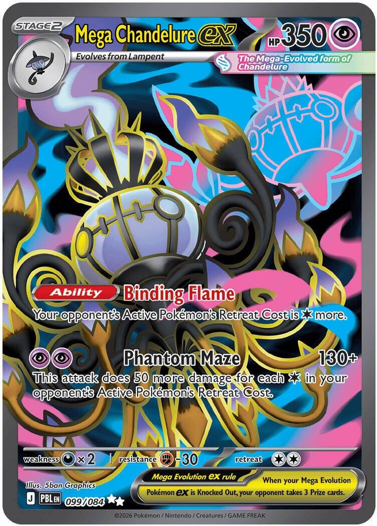 Mega Chandelure ex - 099/084