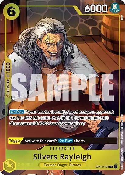 Silvers Rayleigh (One Piece Card Game Illustration Box Vol. 7)