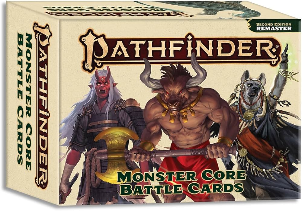 Pathfinder RPG 2E: Monster Core Battle Cards